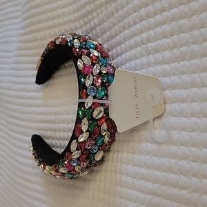 Black jeweled headband